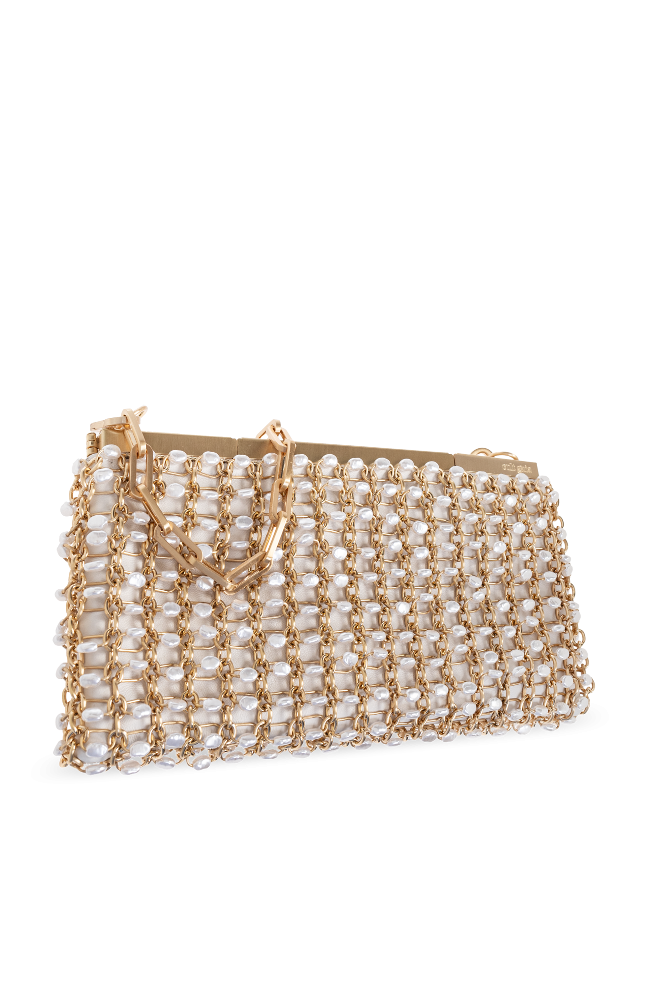 美品)ELY-SIA 「GAIA」 Cult Gaia Diya 100MM Crystal Mesh Pumps | Saks Fifth Avenue